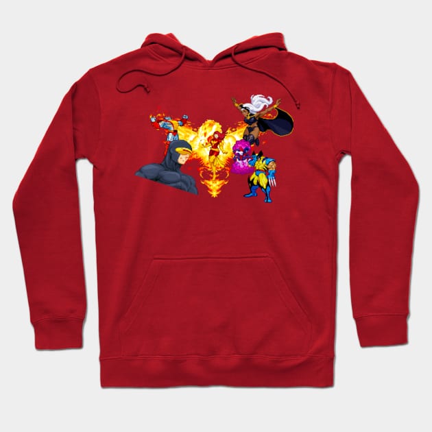 Evil Phoenix Hoodie by TheM6P